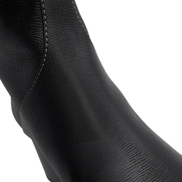 エルメス ブーツ フーレ 60 レザー レディースサイズ38 HERMES 靴 ロングブーツ 黒