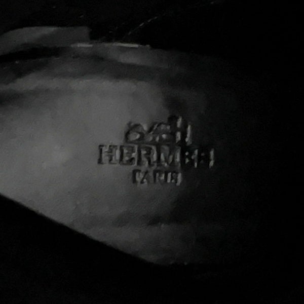 エルメス ブーツ フーレ 60 レザー レディースサイズ38 HERMES 靴 ロングブーツ 黒