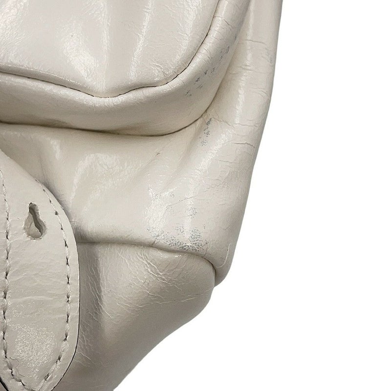 プラダ ハンドバッグ ダングル ミニバッグ レザー 1BB137 PRADA 白