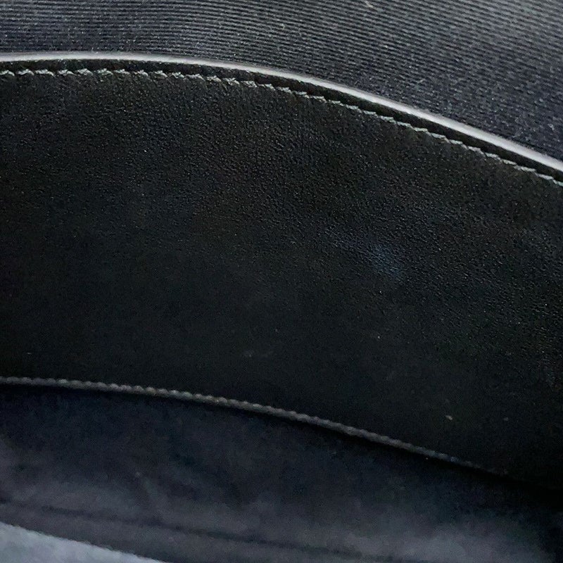 イヴサンローラン チェーントートバッグ トライベッカ Vステッチ レザー 568865 SAINT LAURENT PARIS 黒