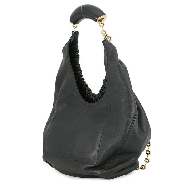 ロエベ ショルダーバッグ スクイーズバッグ ミディアム メローナパラム A914Q37X01 LOEWE 2way 黒