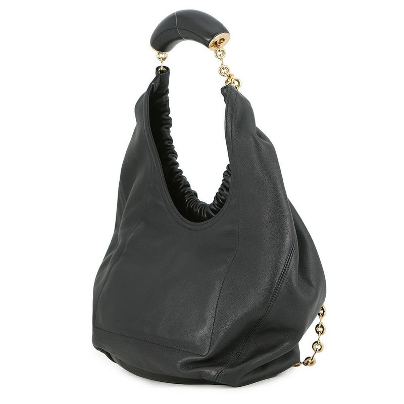 ロエベ ショルダーバッグ スクイーズバッグ ミディアム メローナパラム A914Q37X01 LOEWE 2way 黒