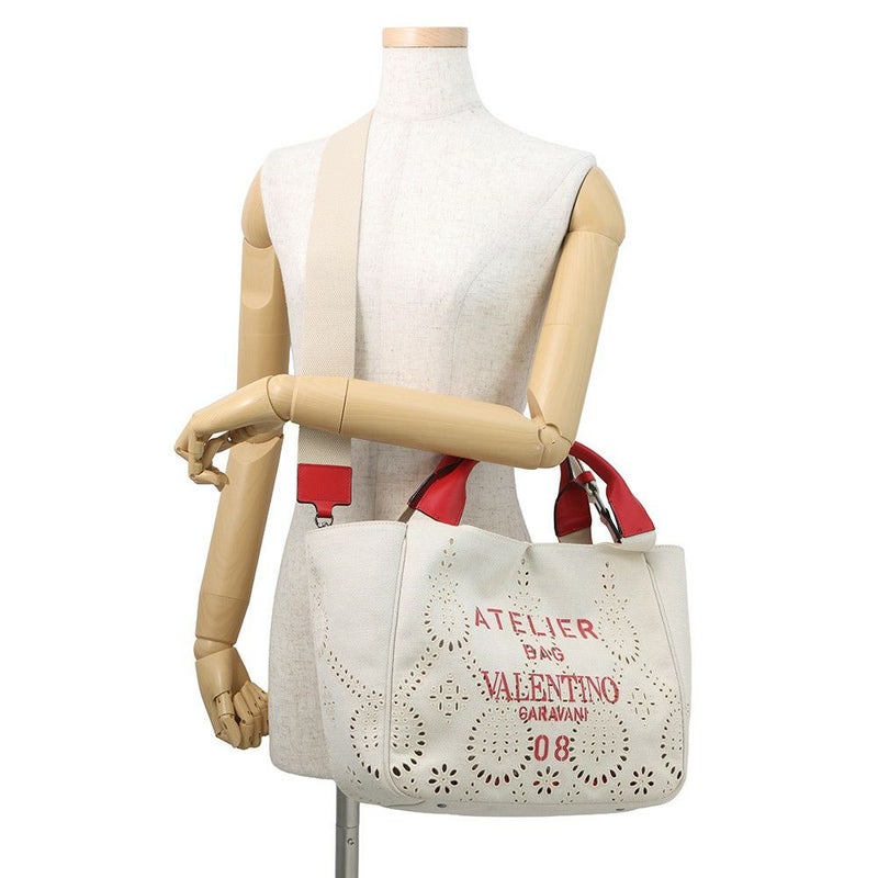 ヴァレンティノ・ガラヴァーニ トートバッグ アトリエバッグ 08 キャンバス VALENTINO 2way
