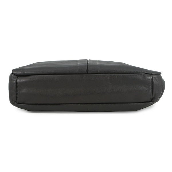 プラダ ショルダーバッグ ロゴ メッセンジャーバッグ レザー VA0959 PRADA 黒