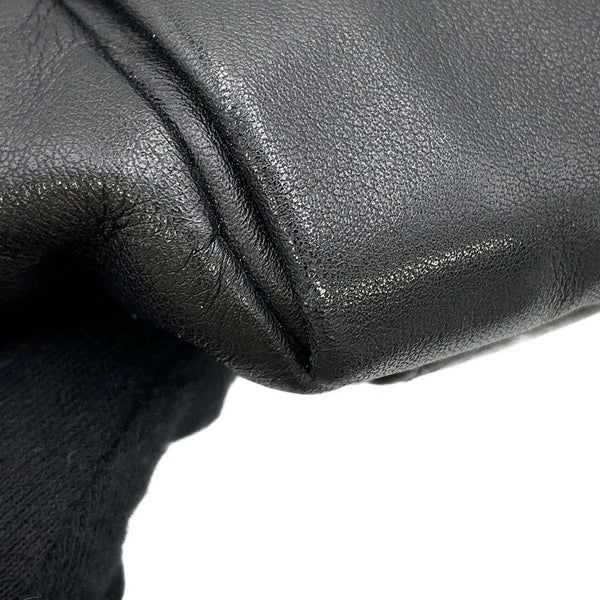 プラダ ショルダーバッグ ロゴ メッセンジャーバッグ レザー VA0959 PRADA 黒