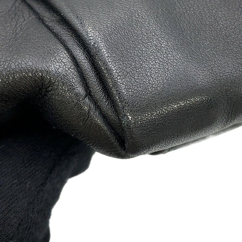 プラダ ショルダーバッグ ロゴ メッセンジャーバッグ レザー VA0959 PRADA 黒