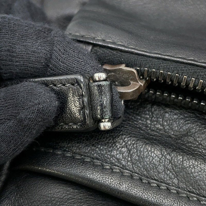 プラダ ショルダーバッグ ロゴ メッセンジャーバッグ レザー VA0959 PRADA 黒