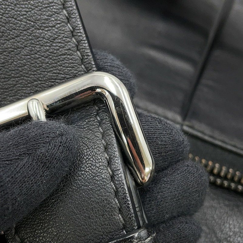 プラダ ショルダーバッグ ロゴ メッセンジャーバッグ レザー VA0959 PRADA 黒