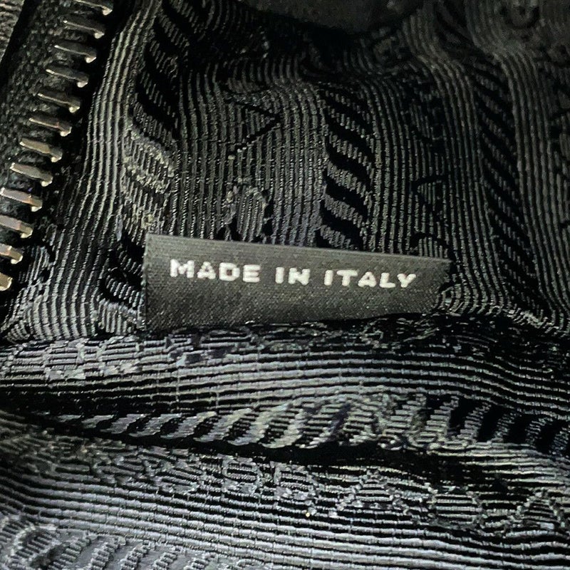 プラダ ショルダーバッグ ロゴ メッセンジャーバッグ レザー VA0959 PRADA 黒