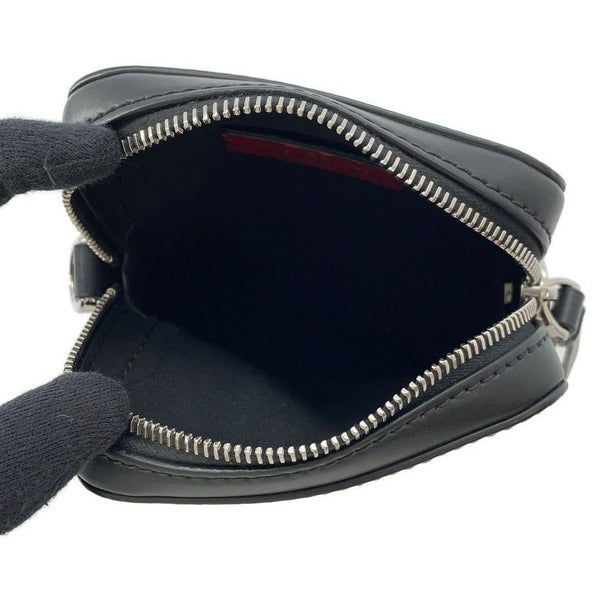 ヴァレンティノ・ガラヴァーニ ショルダーバッグ VLTN ロゴ レザー 2Y2B0943WJW VALENTINO 黒