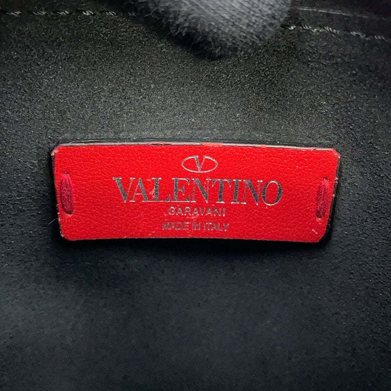 ヴァレンティノ・ガラヴァーニ ショルダーバッグ VLTN ロゴ レザー 2Y2B0943WJW VALENTINO 黒