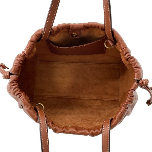 セリーヌ ハンドバッグ キュイル トリオンフ スモール カバ ドローストリング レザー 111013 CELINE 2way