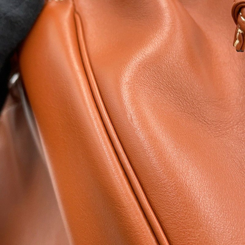 セリーヌ ハンドバッグ キュイル トリオンフ スモール カバ ドローストリング レザー 111013 CELINE 2way