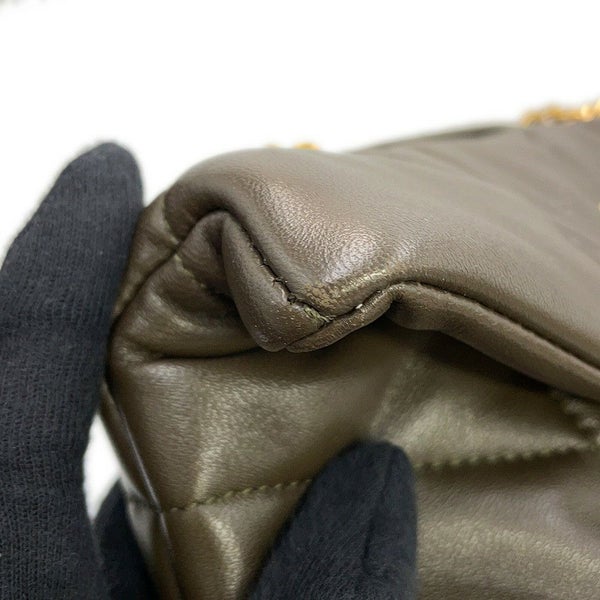 サンローランパリ チェーンショルダー バッグ トイパファー ラムスキン 759337 SAINT LAURENT PARIS