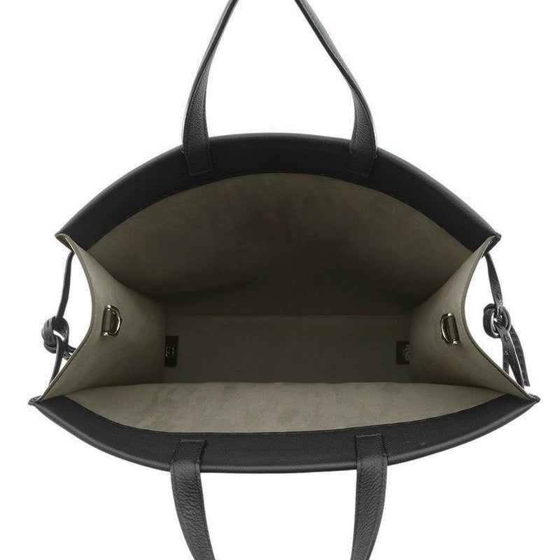 フェンディ トートバッグ ゴー トゥ ショッパー レザー ミディアム 7VA583 FENDI 2wayショルダーバッグ 黒