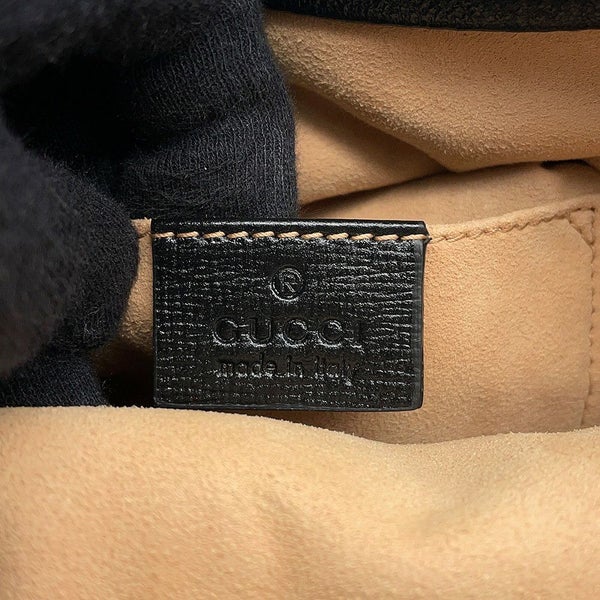 グッチ ショルダーバッグ 1955 ホースビット 602118 GUCCI バケットバッグ 黒