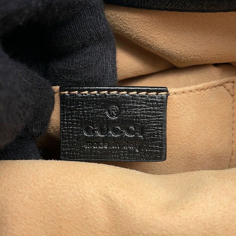 グッチ ショルダーバッグ 1955 ホースビット 602118 GUCCI バケットバッグ 黒