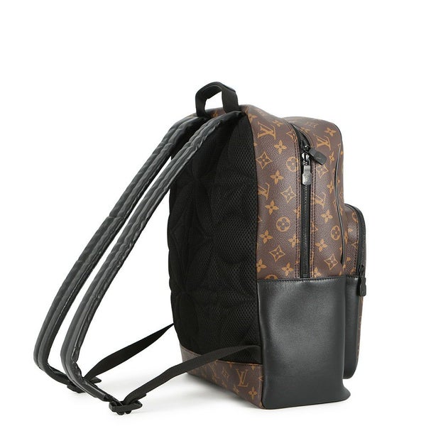 ルイヴィトン リュック モノグラム・マカサー ディーン・バックパック M45335 LOUIS VUITTON 黒 ブラック
