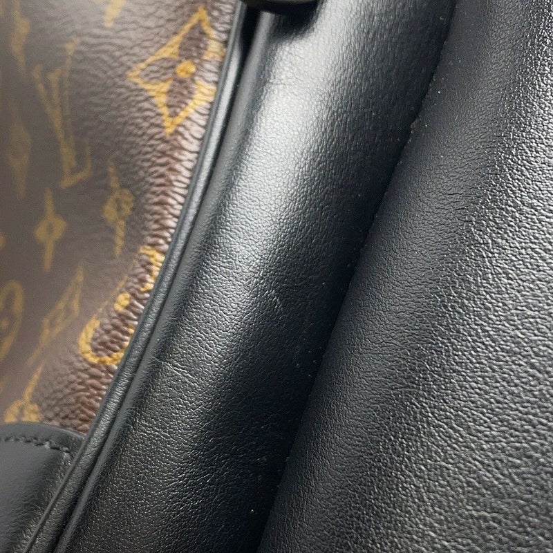 ルイヴィトン リュック モノグラム・マカサー ディーン・バックパック M45335 LOUIS VUITTON 黒 ブラック