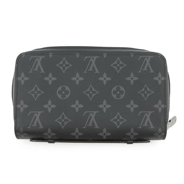 ルイヴィトン 長財布 モノグラム・エクリプス ジッピーXL M61698 LOUIS VUITTON ヴィトン 財布 メンズ 黒 ブラック