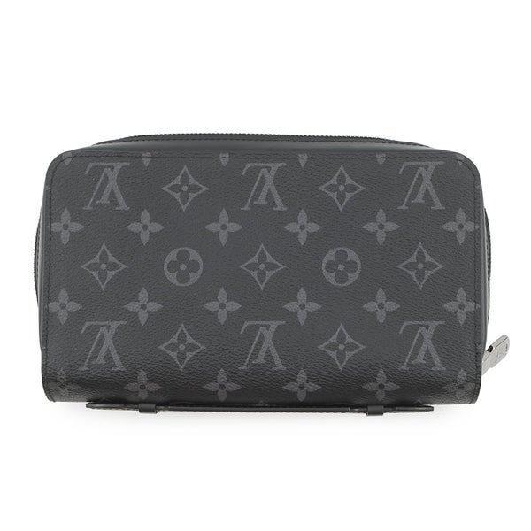 ルイヴィトン 長財布 モノグラム・エクリプス ジッピーXL M61698 LOUIS VUITTON ヴィトン 財布 メンズ 黒 ブラック