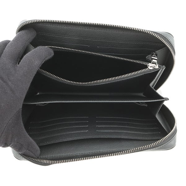 ルイヴィトン 長財布 モノグラム・エクリプス ジッピーXL M61698 LOUIS VUITTON ヴィトン 財布 メンズ 黒 ブラック