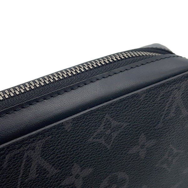 ルイヴィトン 長財布 モノグラム・エクリプス ジッピーXL M61698 LOUIS VUITTON ヴィトン 財布 メンズ 黒 ブラック