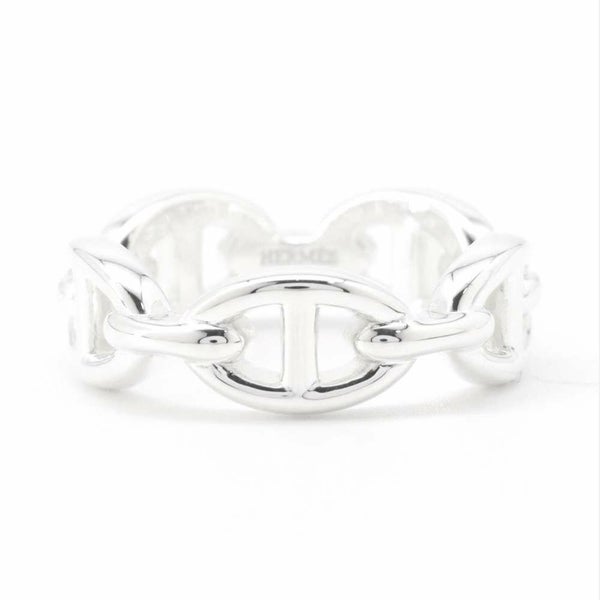 エルメス リング シェーヌダンクル アンシェネPM SV925シルバー リングサイズ54 HERMES 指輪 ジュエリー