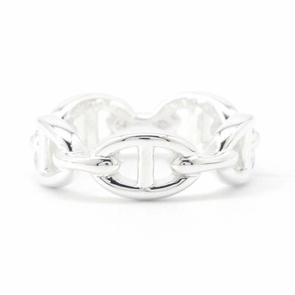 エルメス リング シェーヌダンクル アンシェネPM SV925シルバー リングサイズ54 HERMES 指輪 ジュエリー