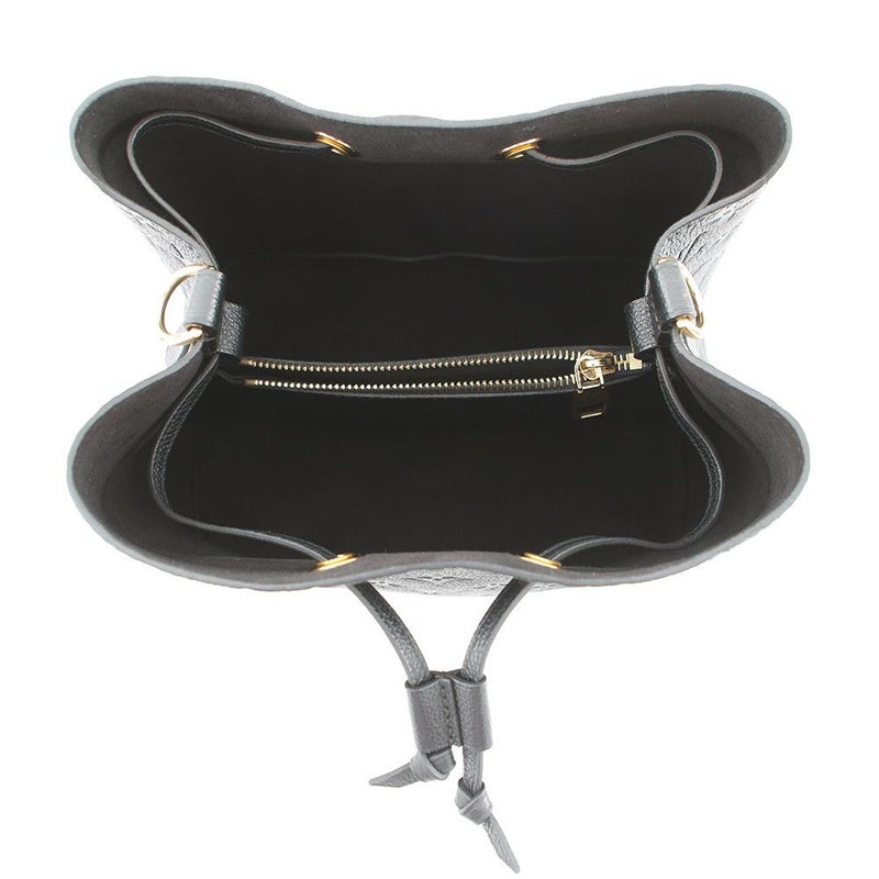 ルイヴィトン ハンドバッグ モノグラム・アンプラント ネオノエMM M45256 2WAYショルダー ブラック 黒