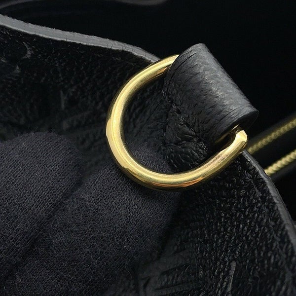 ルイヴィトン ハンドバッグ モノグラム・アンプラント ネオノエMM M45256 2WAYショルダー ブラック 黒