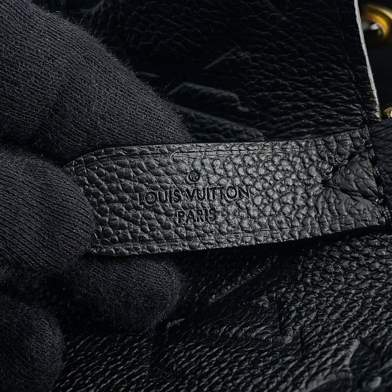 ルイヴィトン ハンドバッグ モノグラム・アンプラント ネオノエMM M45256 2WAYショルダー ブラック 黒