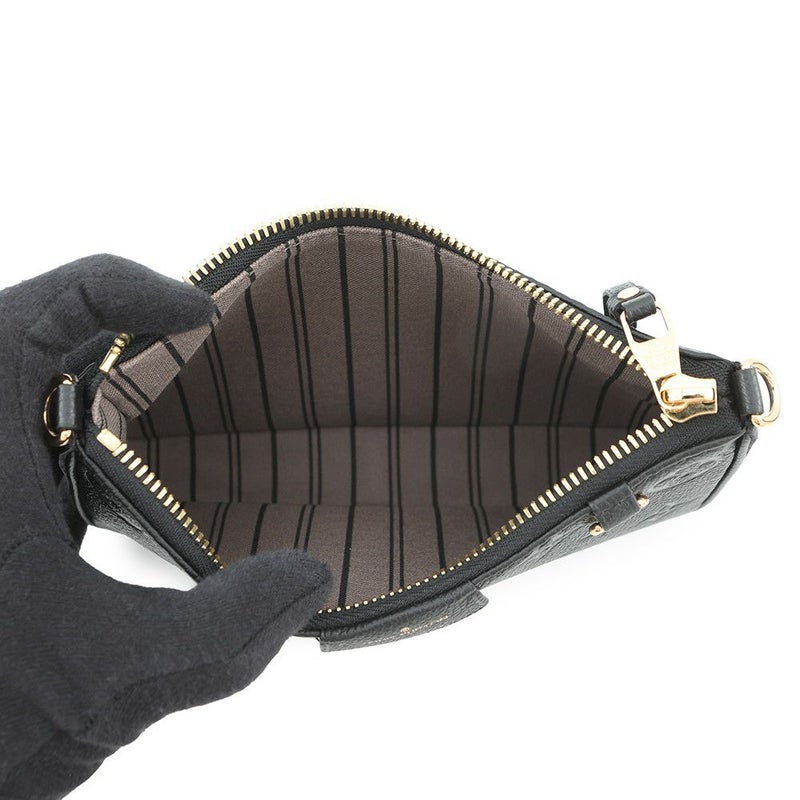 ルイヴィトン ショルダーバッグ モノグラム・アンプラント イージー・ポーチ M80349 LOUIS VUITTON 黒 ブラック