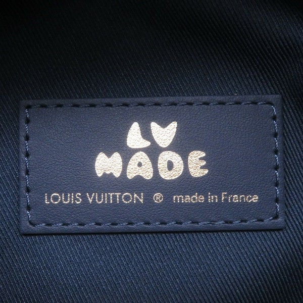 ルイヴィトン ショルダーバッグ モノグラム・デニム LVスクエアード ジャパニーズ・クルーザー M45970 LOUIS VUITTON NIGOコラボ
