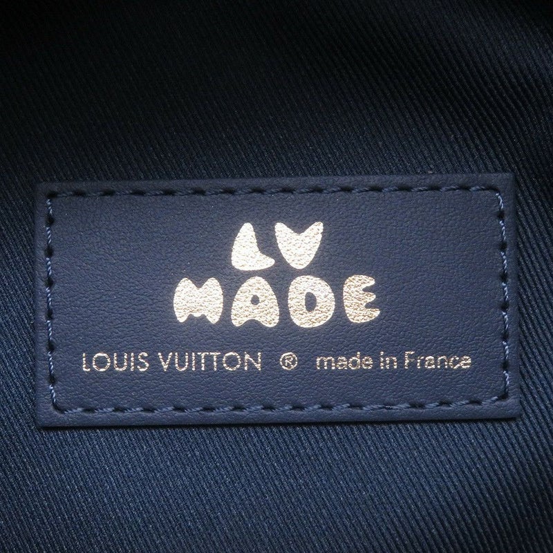 ルイヴィトン ショルダーバッグ モノグラム・デニム LVスクエアード ジャパニーズ・クルーザー M45970 LOUIS VUITTON NIGOコラボ