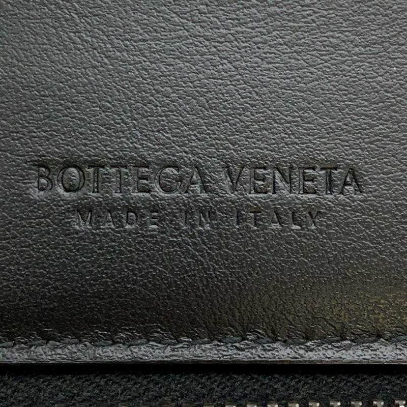 ボッテガヴェネタ 長財布 イントレチャート ジップアラウンドウォレット レザー 708612 BOTTEGA VENETA メンズ 黒