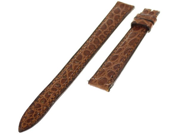 フランクミュラー 替えベルト クロコダイル トノーカーベックス インターミディエ 2250用 FRANCK MULLER 革ベルト 艶無し レディース