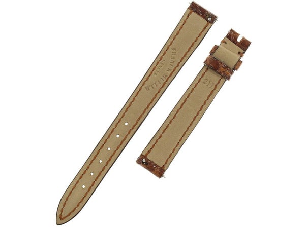 フランクミュラー 替えベルト クロコダイル トノーカーベックス インターミディエ 2250用 FRANCK MULLER 革ベルト 艶無し レディース