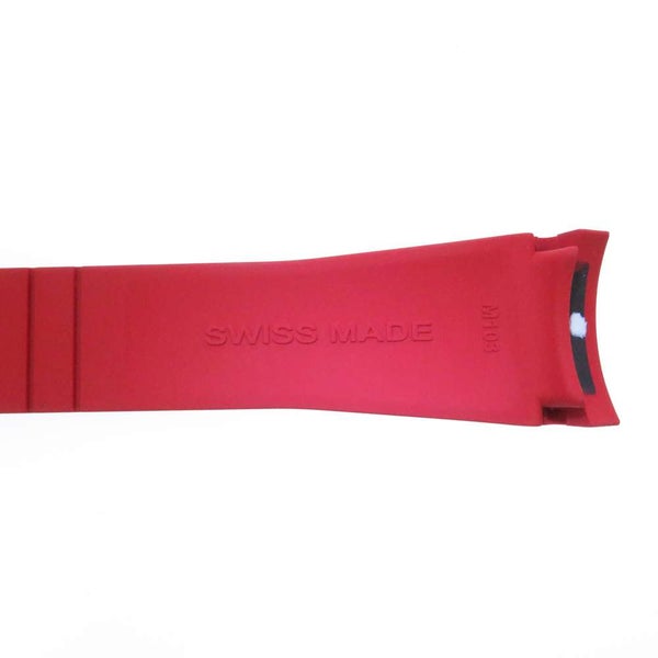 ラバービー ロレックス専用 替えベルト M103 RUBBER B バンド レッド