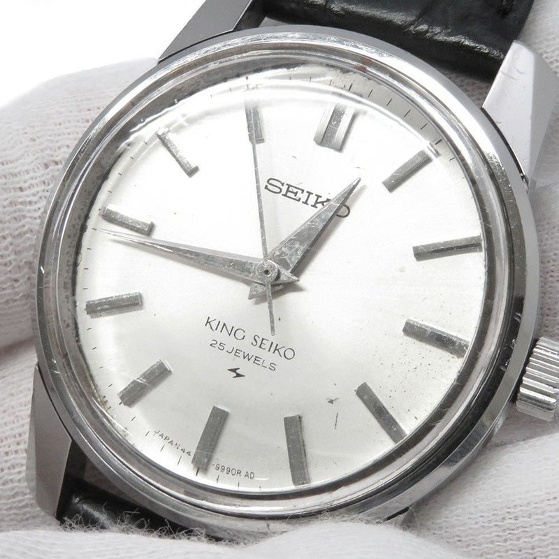 セイコー キングセイコー 44-9990 SEIKO 腕時計 シルバー文字盤