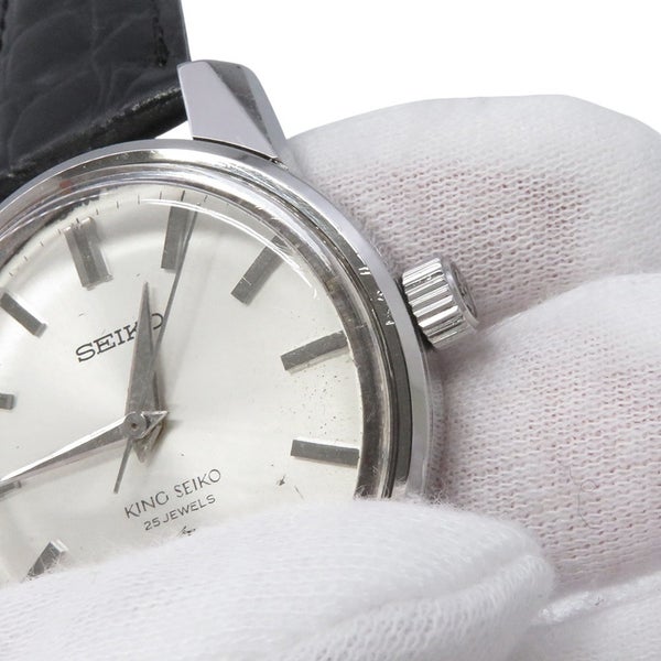 セイコー キングセイコー 44-9990 SEIKO 腕時計 シルバー文字盤