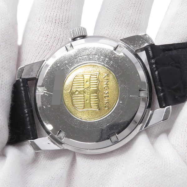 セイコー キングセイコー 44-9990 SEIKO 腕時計 シルバー文字盤