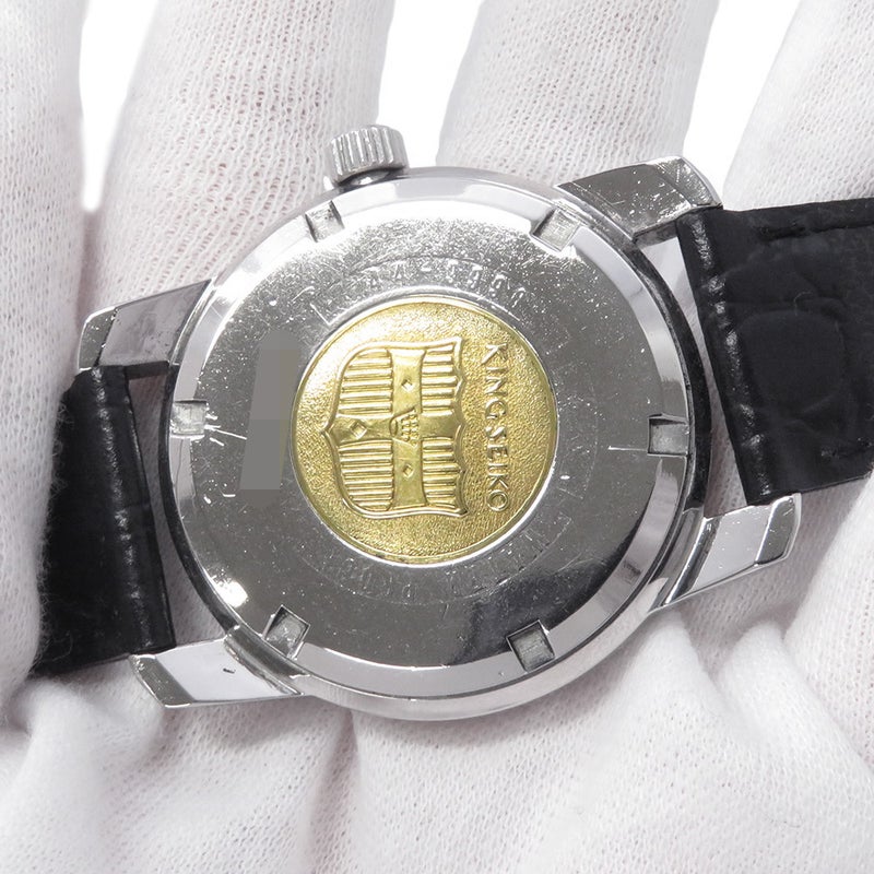 セイコー キングセイコー 44-9990 SEIKO 腕時計 シルバー文字盤