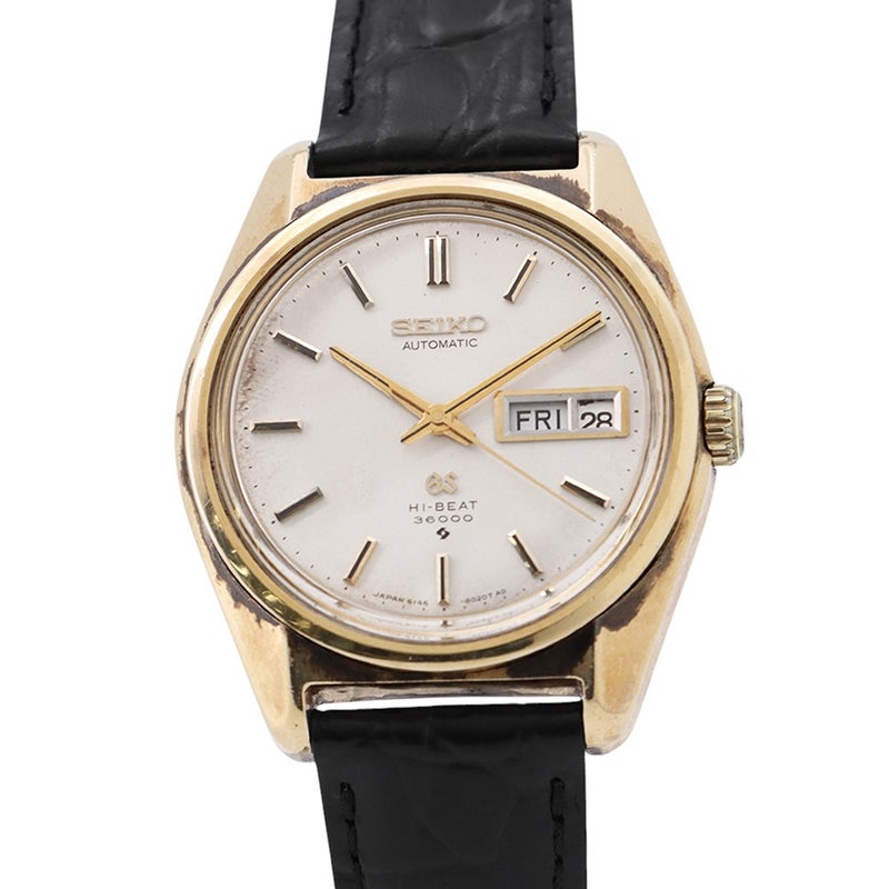 セイコー グランドセイコー ハイビート 3600 6146-8000 SEIKO 腕時計 シルバー文字盤