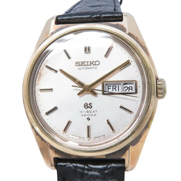 セイコー グランドセイコー ハイビート 3600 6146-8000 SEIKO 腕時計 シルバー文字盤