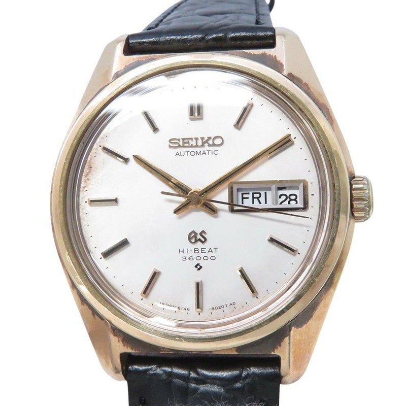セイコー グランドセイコー ハイビート 3600 6146-8000 SEIKO 腕時計 シルバー文字盤