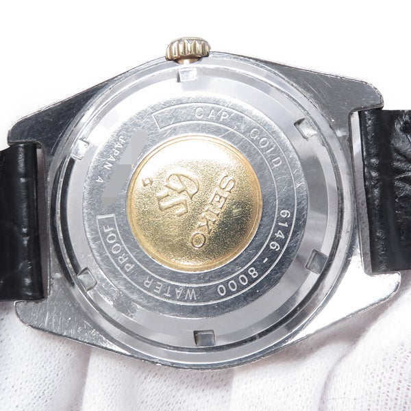 セイコー グランドセイコー ハイビート 3600 6146-8000 SEIKO 腕時計 シルバー文字盤