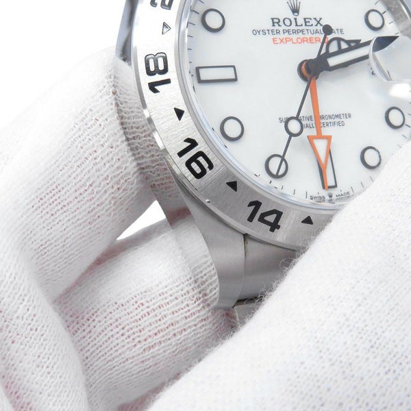 ロレックス エクスプローラー2 ランダムシリアル ルーレット 226570 ROLEX 腕時計 白文字盤