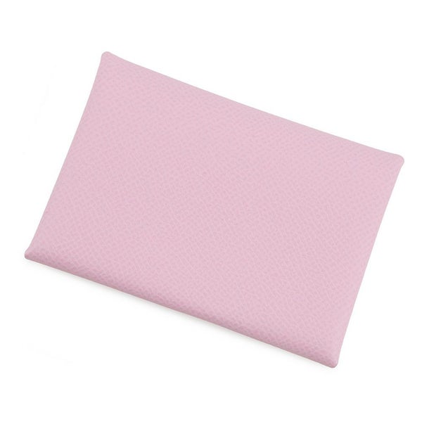 エルメス コインケース カルヴィ デュオ モーヴシルベストル/シルバー金具 エプソン K刻印 HERMES 財布