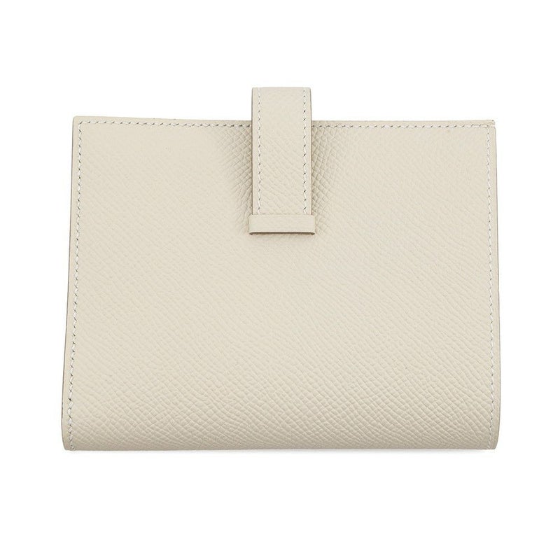 エルメス 二つ折り財布 ベアンコンパクト クレ/ピンクゴールド金具 エプソン W刻印